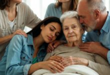 The Invisible Caregivers: A Practical 2026 Guide To Supporting Alzheimer'S Families 36 Diverse alzheimer's family caregivers showing both the emotional weight and tender connection involved in supporting a loved one with alzheimer's disease.