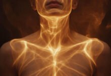 Somatic Therapy And Body-Based Healing: A 2026 Guide To Releasing Trauma Stored In The Body 41 Somatic therapy—human figure with highlighted areas of physical tension showing where trauma and chronic stress are commonly stored in the body, including shoulders, jaw, and solar plexus.