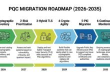 Pqc-Migration Roadmap: The Complete 6-Phase Enterprise Implementation Guide For 2026 40 (pqc)post-quantum cryptography migration roadmap — six-phase enterprise implementation timeline from 2026 to 2035 covering inventory through pki migration.
